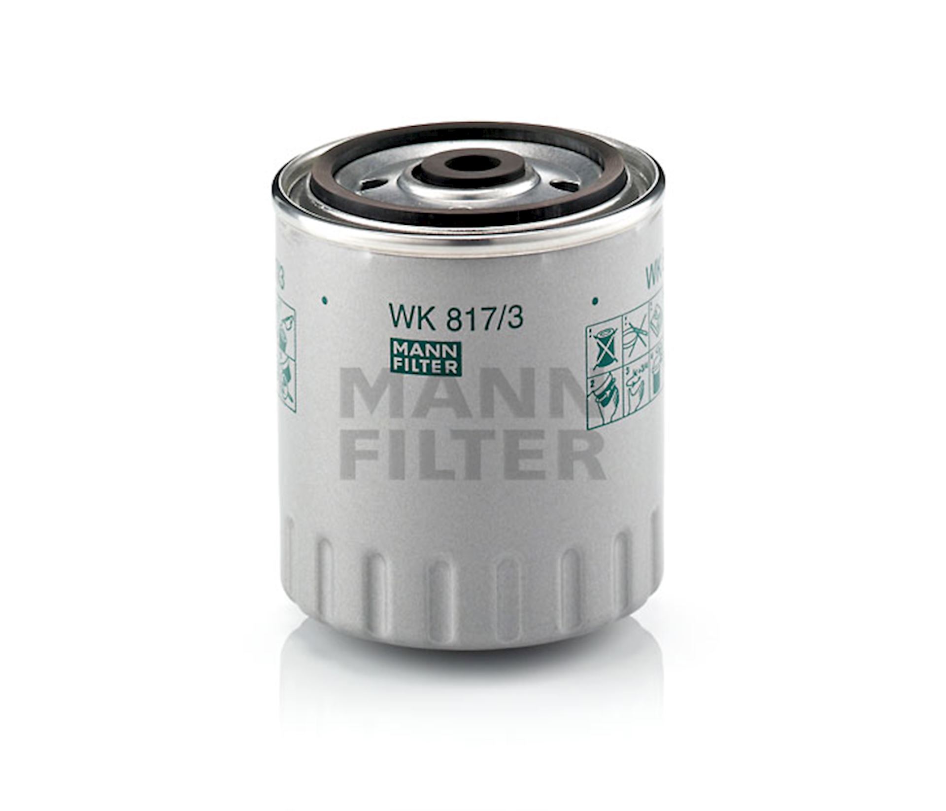 Filtre à carburant MANN WK 817/3x